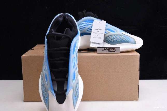 G54850 IN ADIDAS YEEZY DARK 700 THE V3 GLOW 0815